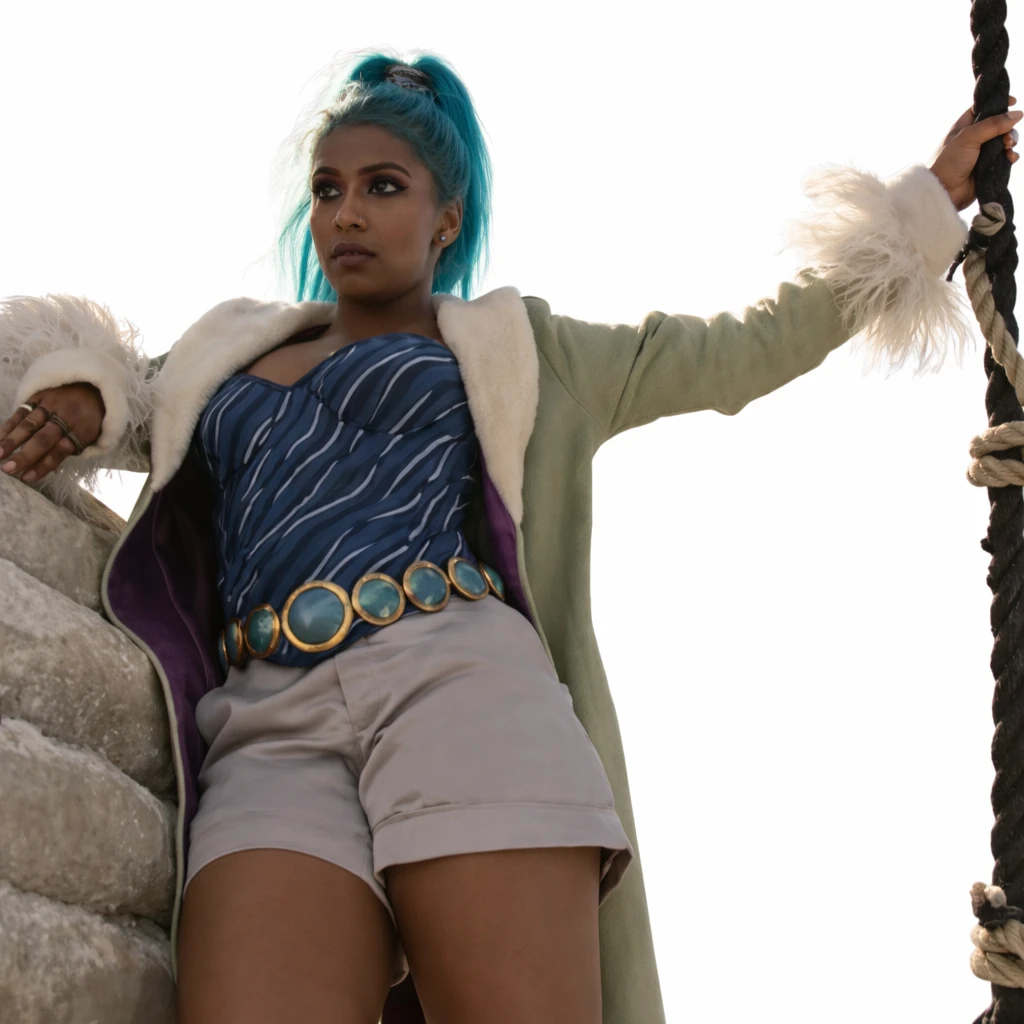 ワンピース MELT THE LADY Spring jacket onepiece One Piece S02 Miss Wednesday Mint Green Coat